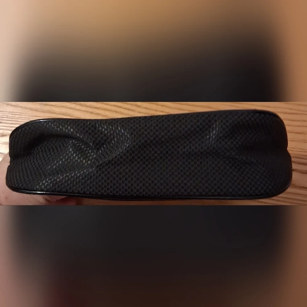 NWOT Giorgio Armani Perfume Black Travel Cosmetic Makeup Beauty Pouch Bag